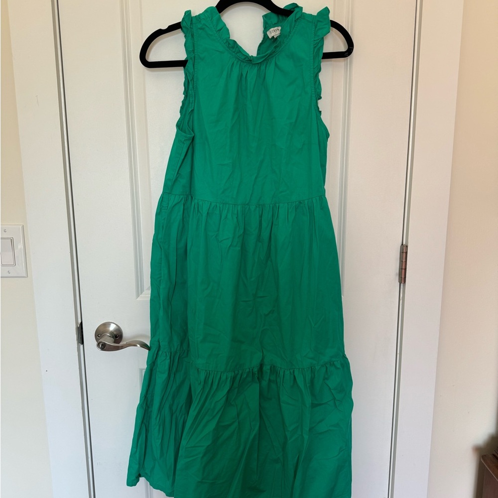 Teal J Crew Factory Sundress